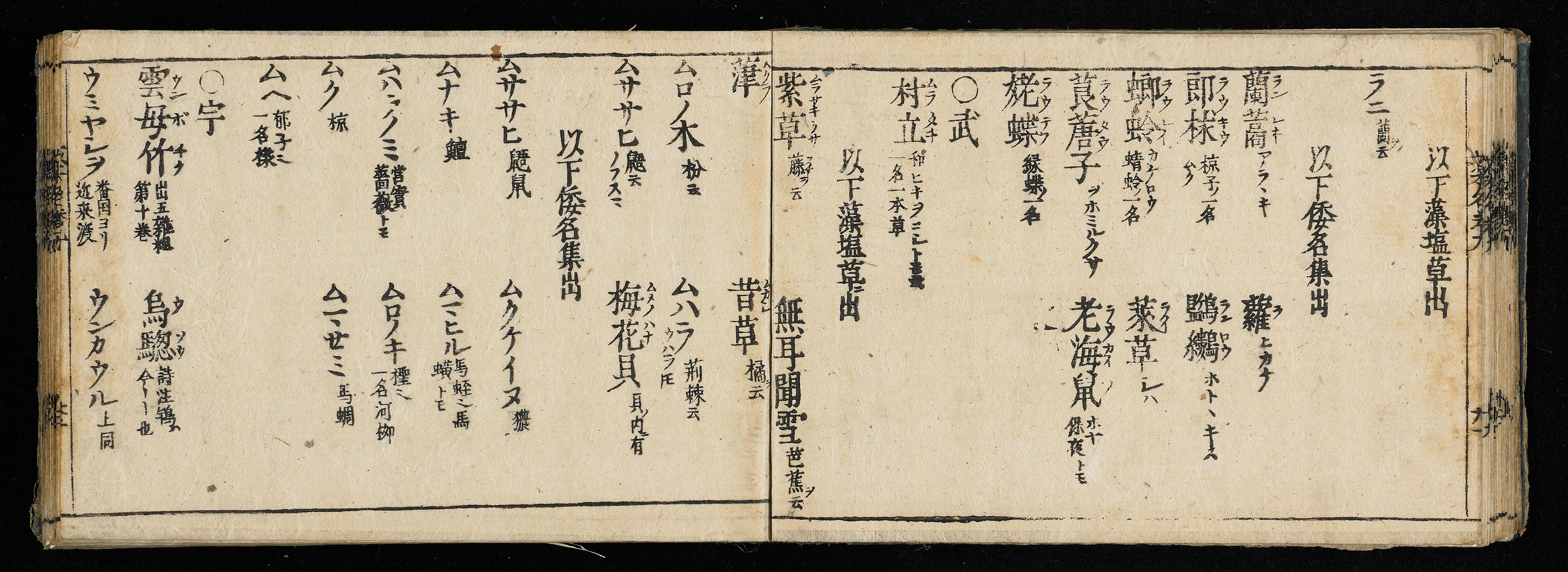 本草藥名備考 巻之9（23/60）